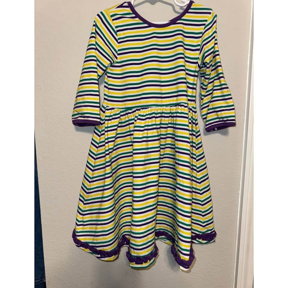 Girls Mardi Gras dress